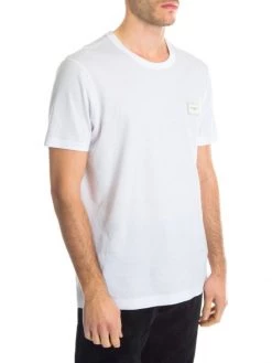 DOLCE&GABBANA Plaque Tee For Men Rosso Brillante -Deals DOLCE&GABBANA Store unnamed file 2748