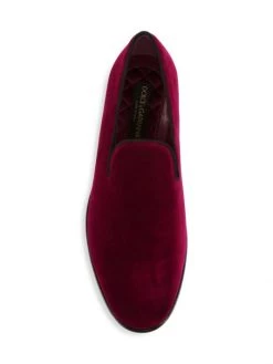 DOLCE&GABBANA Velvet Loafers For Men -Deals DOLCE&GABBANA Store unnamed file 2757