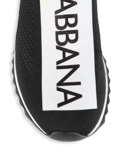 DOLCE&GABBANA Sorrento Bassa Maglina Tech Knit Sneakers For Men Nero Bianco -Deals DOLCE&GABBANA Store unnamed file 2763