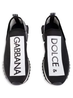 DOLCE&GABBANA Sorrento Bassa Maglina Tech Knit Sneakers For Men Nero Bianco -Deals DOLCE&GABBANA Store unnamed file 2764