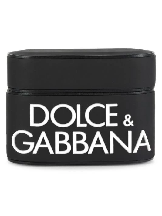 DOLCE&GABBANA LogoAirPod Case For Men Black Red 5 DOLCE&GABBANA LogoAirPod Case For Men Black Red - Image 3
