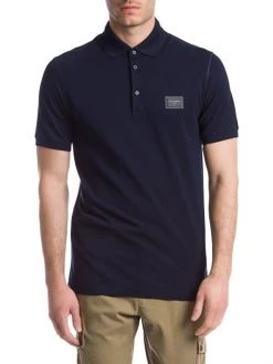 DOLCE&GABBANA Classic Plaque Polo For Men -Deals DOLCE&GABBANA Store unnamed file 2773