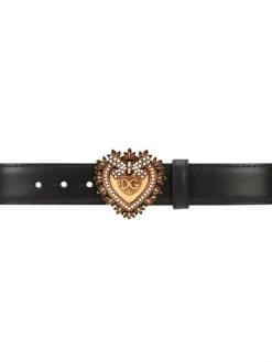 DOLCE&GABBANA Devotion Leather Belt White -Deals DOLCE&GABBANA Store unnamed file 2778