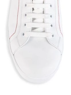 DOLCE&GABBANA Portofino Leather Low Top Sneakers For Men -Deals DOLCE&GABBANA Store unnamed file 2818