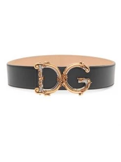 DOLCE&GABBANA Barocco Logo Leather Belt Black 11 DOLCE&GABBANA Barocco Logo Leather Belt Black -Deals DOLCE&GABBANA Store unnamed file 2888