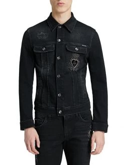 DOLCE&GABBANA Crown Denim Jacket For Men 10 DOLCE&GABBANA Crown Denim Jacket For Men -Deals DOLCE&GABBANA Store unnamed file 2891