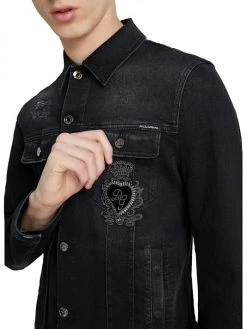 DOLCE&GABBANA Crown Denim Jacket For Men 13 DOLCE&GABBANA Crown Denim Jacket For Men -Deals DOLCE&GABBANA Store unnamed file 2894