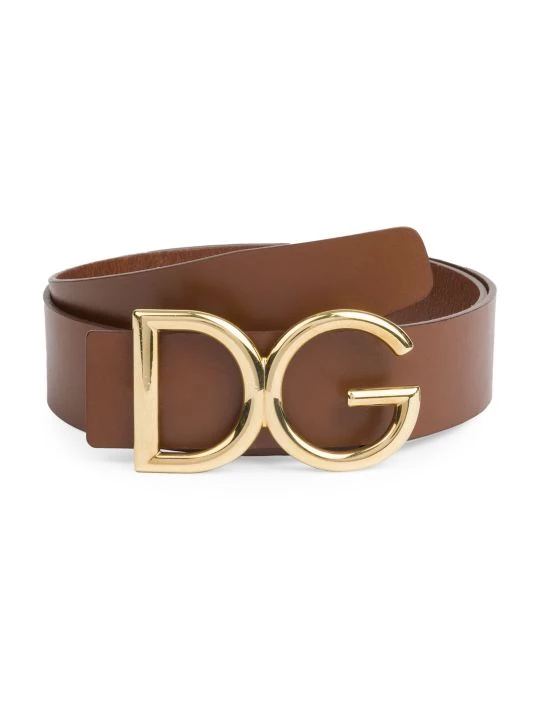 DOLCE&GABBANA DG Logo Buckle Belt For Men Black Gold 6 DOLCE&GABBANA DG Logo Buckle Belt For Men Black Gold - Image 4