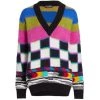 DOLCE&GABBANA Technicolor Mohair-Blend Sweater