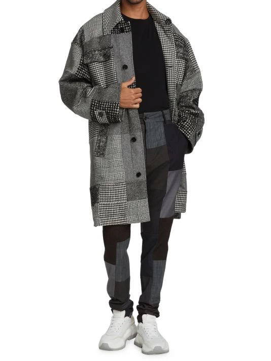 DOLCE&GABBANA Patchwork Coat For Men 4 DOLCE&GABBANA Patchwork Coat For Men - Image 2