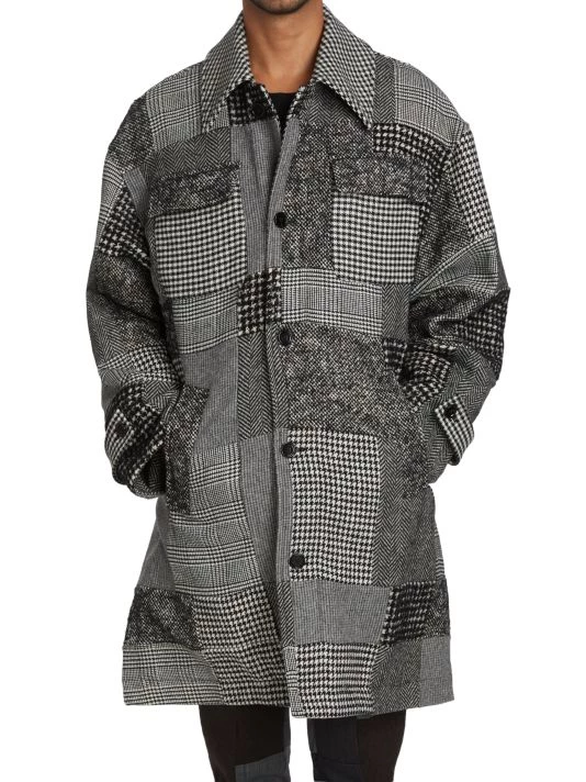 DOLCE&GABBANA Patchwork Coat For Men 5 DOLCE&GABBANA Patchwork Coat For Men - Image 3