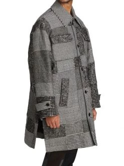 DOLCE&GABBANA Patchwork Coat For Men 12 DOLCE&GABBANA Patchwork Coat For Men -Deals DOLCE&GABBANA Store unnamed file 2953