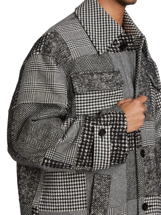 DOLCE&GABBANA Patchwork Coat For Men 8 DOLCE&GABBANA Patchwork Coat For Men - Image 6