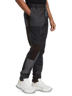 DOLCE&GABBANA Patchwork Panel Trousers For Men -Deals DOLCE&GABBANA Store unnamed file 2960