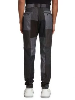 DOLCE&GABBANA Patchwork Panel Trousers For Men -Deals DOLCE&GABBANA Store unnamed file 2961