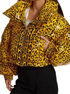 DOLCE&GABBANA Cropped Leopard Print Jacket -Deals DOLCE&GABBANA Store unnamed file 2986
