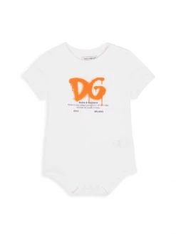 DOLCE&GABBANA Baby's Spray Paint Graphic Logo Bodysuit For Kids -Deals DOLCE&GABBANA Store unnamed file 2990