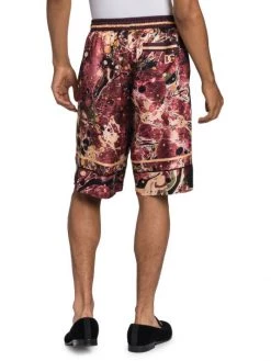 DOLCE&GABBANA Silk Drawstring Logo Shorts For Men 12 DOLCE&GABBANA Silk Drawstring Logo Shorts For Men -Deals DOLCE&GABBANA Store unnamed file 3069