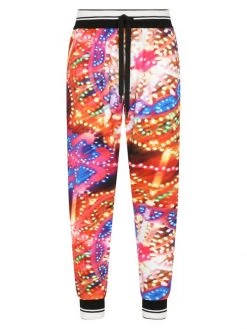 DOLCE&GABBANA Digital-Print Jogger Pants For Men