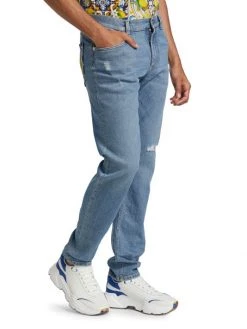 DOLCE&GABBANA Printed Pocket Ripped Jeans For Men -Deals DOLCE&GABBANA Store unnamed file 3077