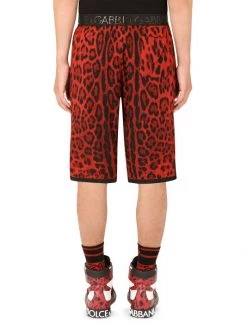 DOLCE&GABBANA Bold Leopard-Print Shorts For Men -Deals DOLCE&GABBANA Store unnamed file 3133