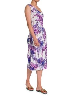 DOLCE&GABBANA Floral One-Shoulder Midi-Dress -Deals DOLCE&GABBANA Store unnamed file 3143