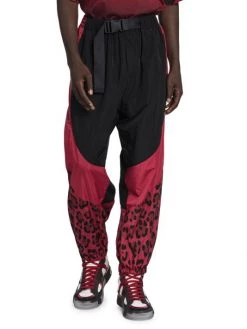DOLCE&GABBANA Buckle Nylon Jogger Pants For Men -Deals DOLCE&GABBANA Store unnamed file 3150