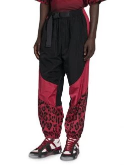 DOLCE&GABBANA Buckle Nylon Jogger Pants For Men -Deals DOLCE&GABBANA Store unnamed file 3151