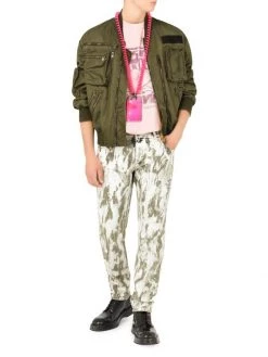 DOLCE&GABBANA Zip-Up Nylon Bomber Jacket For Men -Deals DOLCE&GABBANA Store unnamed file 3162