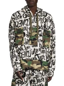 DOLCE&GABBANA Camo Print Trimmed Logo Sweatshirt For Men -Deals DOLCE&GABBANA Store unnamed file 3182
