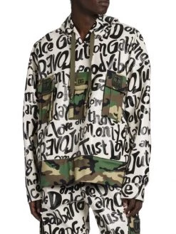 DOLCE&GABBANA Camo Print Trimmed Logo Sweatshirt For Men -Deals DOLCE&GABBANA Store unnamed file 3183