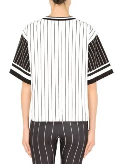 DOLCE&GABBANA Striped Logo Baseball T-Shirt 11 DOLCE&GABBANA Striped Logo Baseball T-Shirt -Deals DOLCE&GABBANA Store unnamed file 3196