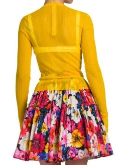 DOLCE&GABBANA Long Sleeve Pullover Top -Deals DOLCE&GABBANA Store unnamed file 3207