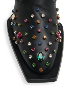 DOLCE&GABBANA Embellished Leather Boots For Men -Deals DOLCE&GABBANA Store unnamed file 3212