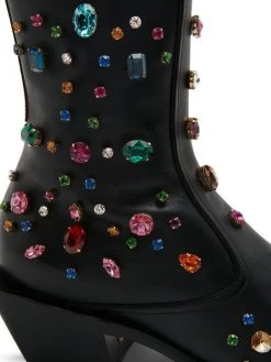 DOLCE&GABBANA Embellished Leather Boots For Men -Deals DOLCE&GABBANA Store unnamed file 3214