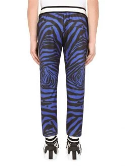 DOLCE&GABBANA Zebra Jersey Slim-Cut Joggers For Men -Deals DOLCE&GABBANA Store unnamed file 3224