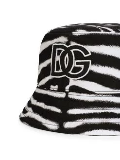 DOLCE&GABBANA Zebra-Print Logo Bucket Hat For Men 7 DOLCE&GABBANA Zebra-Print Logo Bucket Hat For Men -Deals DOLCE&GABBANA Store unnamed file 3240