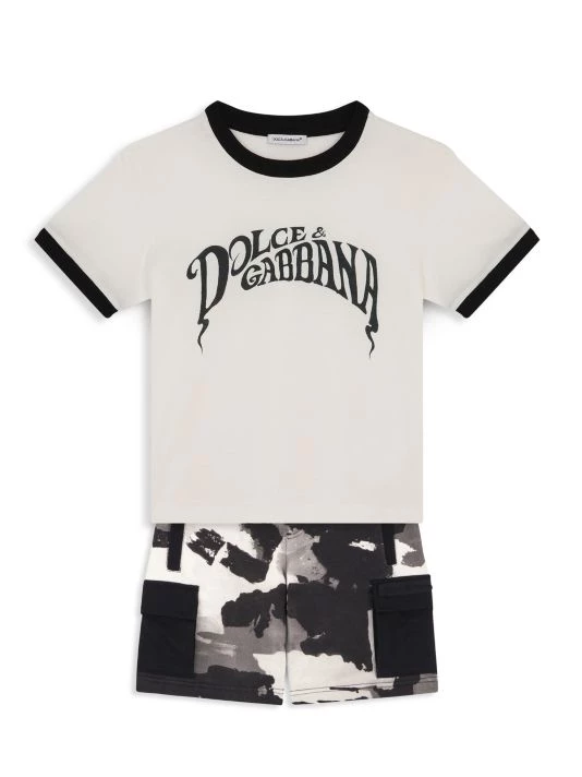 DOLCE&GABBANA Little Boy's & Boy's Camouflage Shorts For Kids 4 DOLCE&GABBANA Little Boy's & Boy's Camouflage Shorts For Kids - Image 2