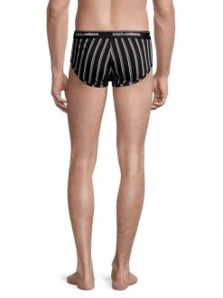 DOLCE&GABBANA Brando Oxford Stripe Briefs For Men -Deals DOLCE&GABBANA Store unnamed file 3278