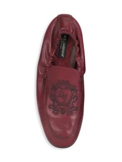 DOLCE&GABBANA Ariosto Leather Loafers For Men Nero Black -Deals DOLCE&GABBANA Store unnamed file 3297