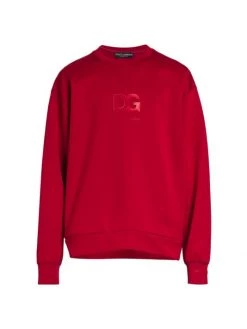 DOLCE&GABBANA Embossed Logo Crewneck Sweatshirt For Men Nero -Deals DOLCE&GABBANA Store unnamed file 346