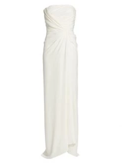 DOLCE&GABBANA Collection Silk Cady Strapless Gown