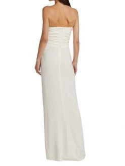 DOLCE&GABBANA Collection Silk Cady Strapless Gown -Deals DOLCE&GABBANA Store unnamed file 353