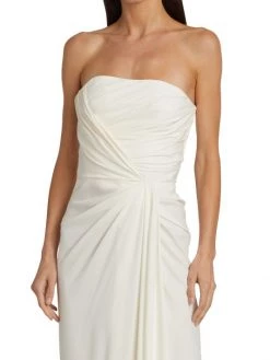 DOLCE&GABBANA Collection Silk Cady Strapless Gown -Deals DOLCE&GABBANA Store unnamed file 354