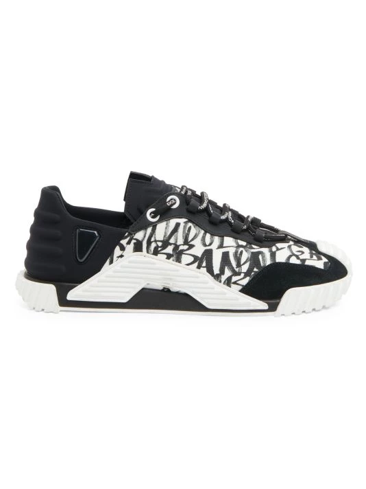 DOLCE&GABBANA NS1 Logo Low-Top Sneakers For Men 3 DOLCE&GABBANA NS1 Logo Low-Top Sneakers For Men