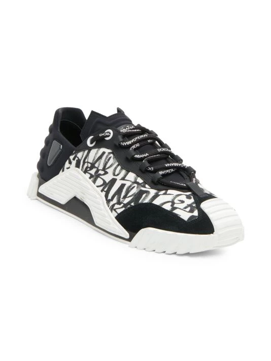 DOLCE&GABBANA NS1 Logo Low-Top Sneakers For Men 4 DOLCE&GABBANA NS1 Logo Low-Top Sneakers For Men - Image 2