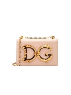 DOLCE&GABBANA D&G Girls Leather Shoulder Bag Nero -Deals DOLCE&GABBANA Store unnamed file 36