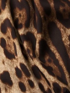 DOLCE&GABBANA Cheetah Print & Lace Silk Slip Dress -Deals DOLCE&GABBANA Store unnamed file 426