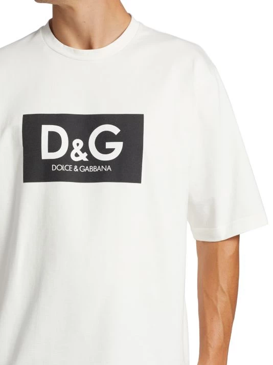 DOLCE&GABBANA Oversized Vintage Logo T-Shirt For Men 8 DOLCE&GABBANA Oversized Vintage Logo T-Shirt For Men - Image 6