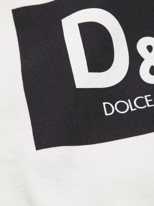 DOLCE&GABBANA Oversized Vintage Logo T-Shirt For Men 9 DOLCE&GABBANA Oversized Vintage Logo T-Shirt For Men - Image 7
